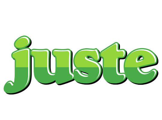 Juste apple logo
