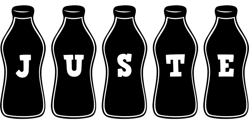 Juste bottle logo