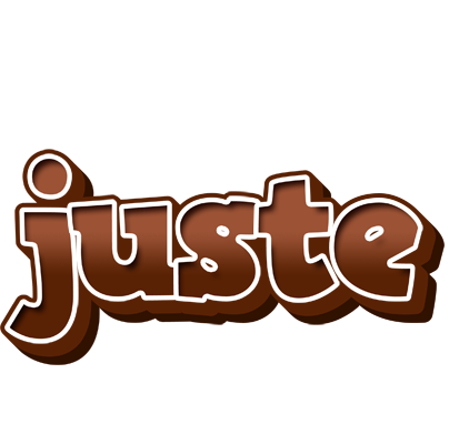 Juste brownie logo