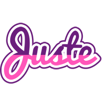 Juste cheerful logo