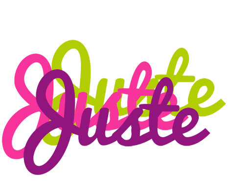 Juste flowers logo