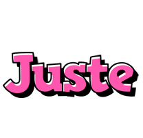 Juste girlish logo