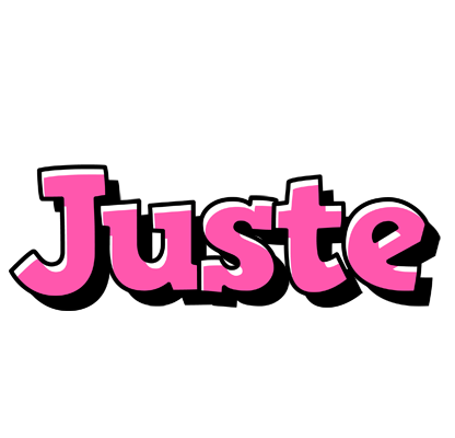 Juste girlish logo