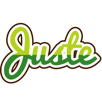 Juste golfing logo