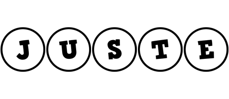 Juste handy logo