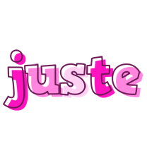 Juste hello logo