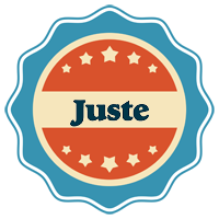 Juste labels logo