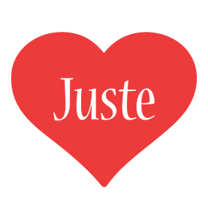 Juste love logo