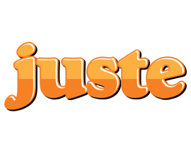 Juste orange logo