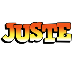 Juste sunset logo