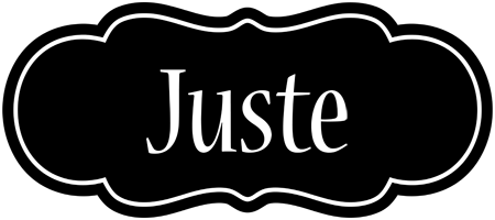 Juste welcome logo