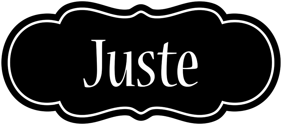 Juste welcome logo