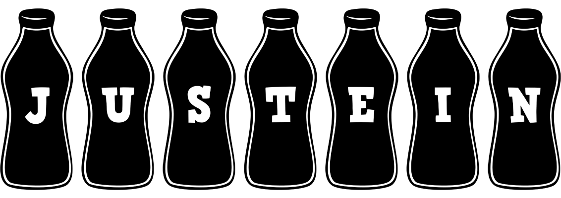 Justein bottle logo