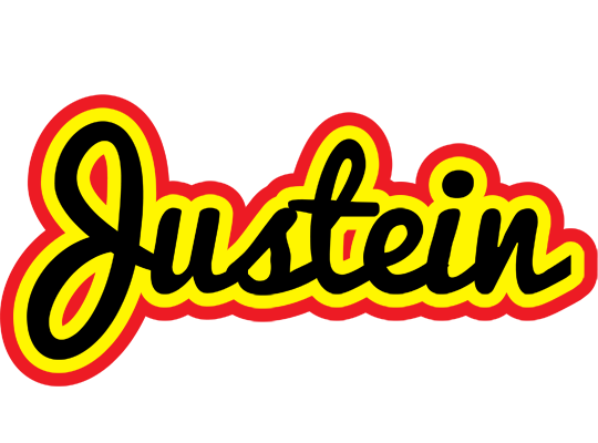 Justein flaming logo