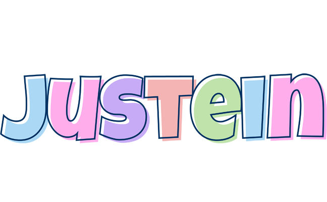 Justein pastel logo