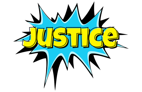 Justice amazing logo