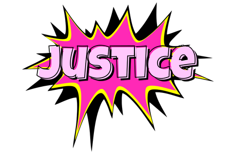 Justice badabing logo