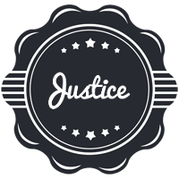 Justice badge logo