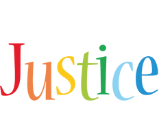 Justice birthday logo