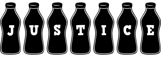Justice bottle logo
