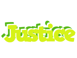 Justice citrus logo