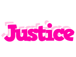 Justice dancing logo