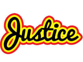 Justice flaming logo