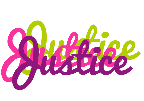 Justice flowers logo