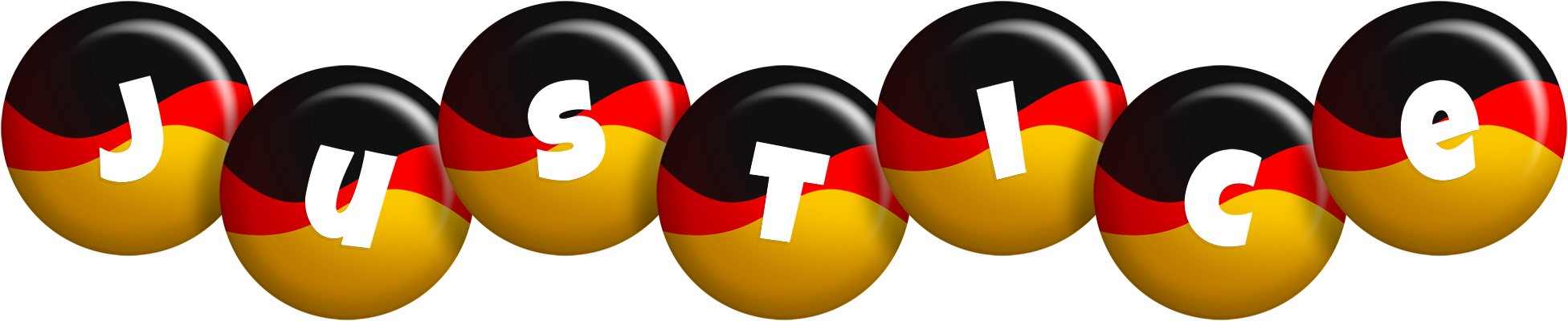 Justice german logo