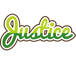 Justice golfing logo