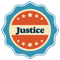 Justice labels logo