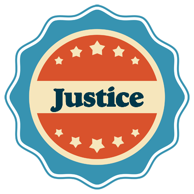 Justice labels logo