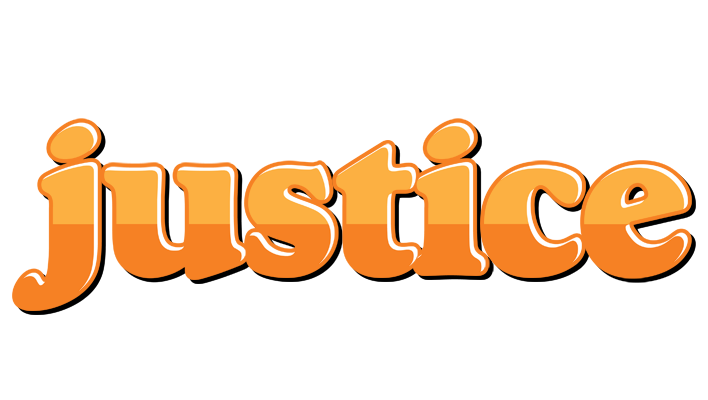 Justice orange logo
