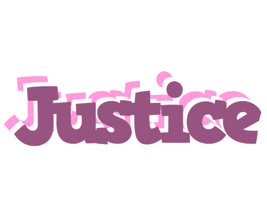 Justice relaxing logo