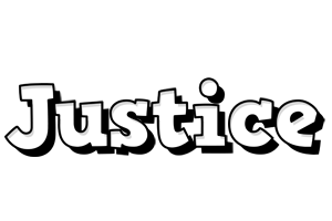 Justice snowing logo