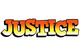 Justice sunset logo