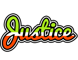 Justice superfun logo