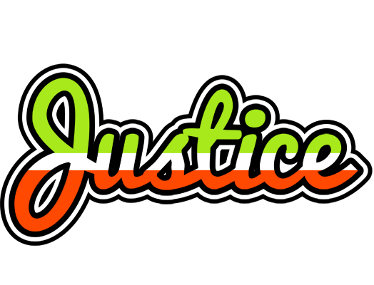 Justice superfun logo