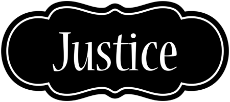 Justice welcome logo