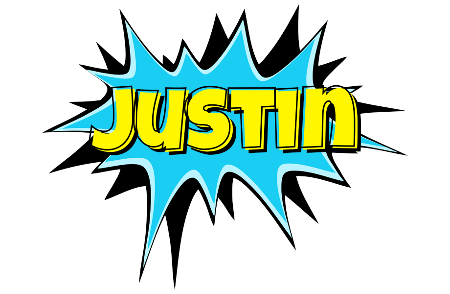 Justin amazing logo