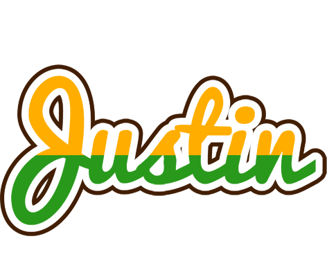 Justin banana logo