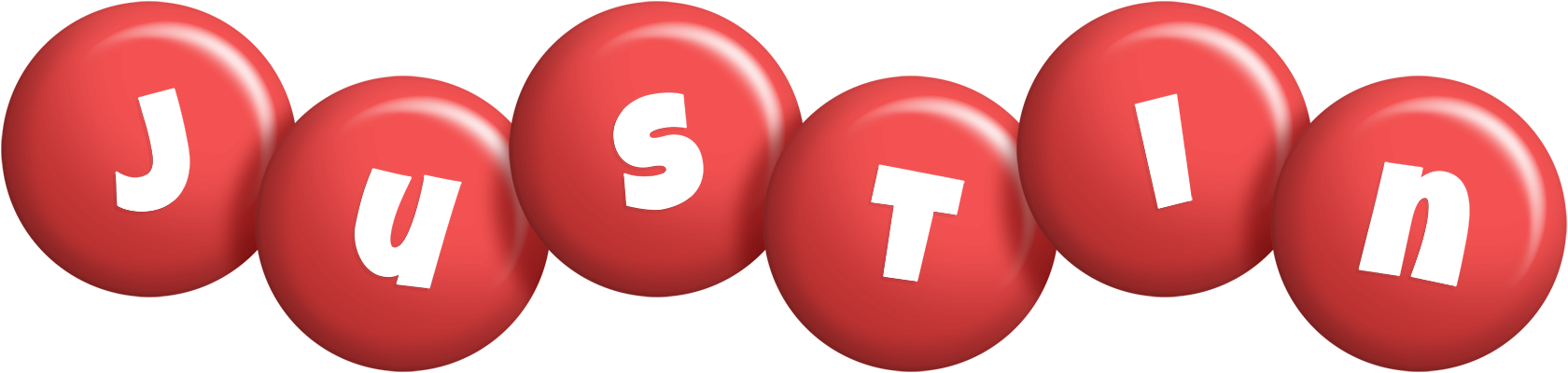 Justin candy-red logo