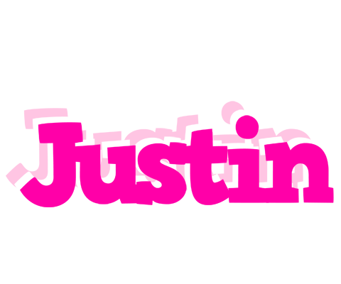 Justin dancing logo