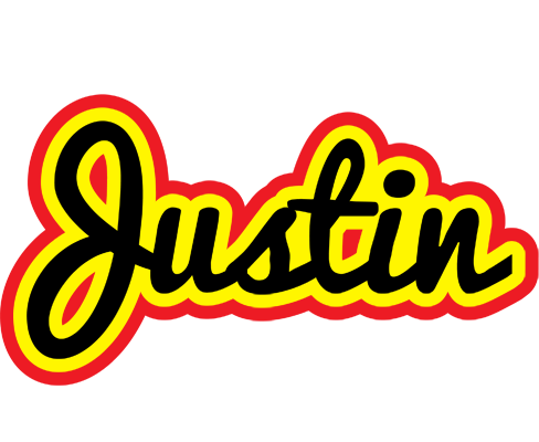 Justin flaming logo