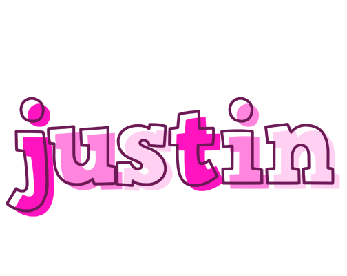 Justin hello logo