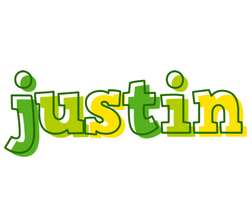 Justin juice logo