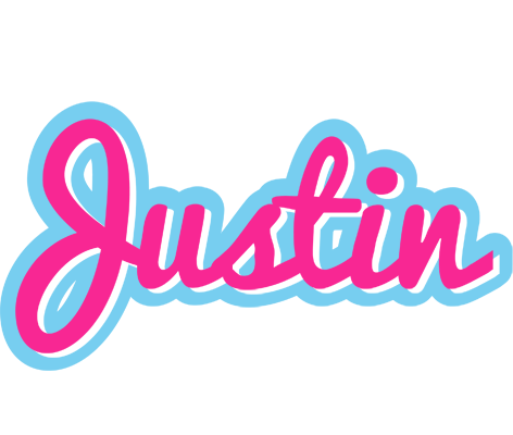 Justin popstar logo