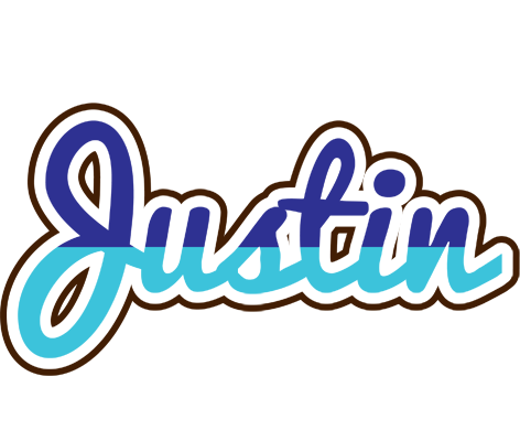 Justin raining logo