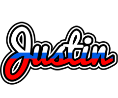 Justin russia logo
