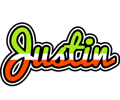 Justin superfun logo